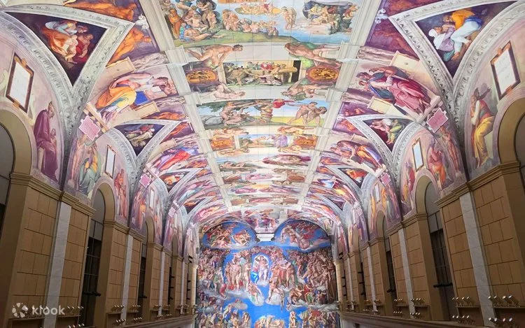Sistine Hall full-scale ceramic recreation at Otsuka Museum of Art