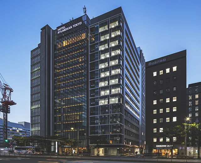 Hotel Ryumeikan Tokyo exterior near the Yaesu side of Tokyo Station