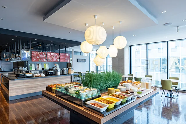 Tokyu Stay Sapporo Odori breakfast buffet and dishes