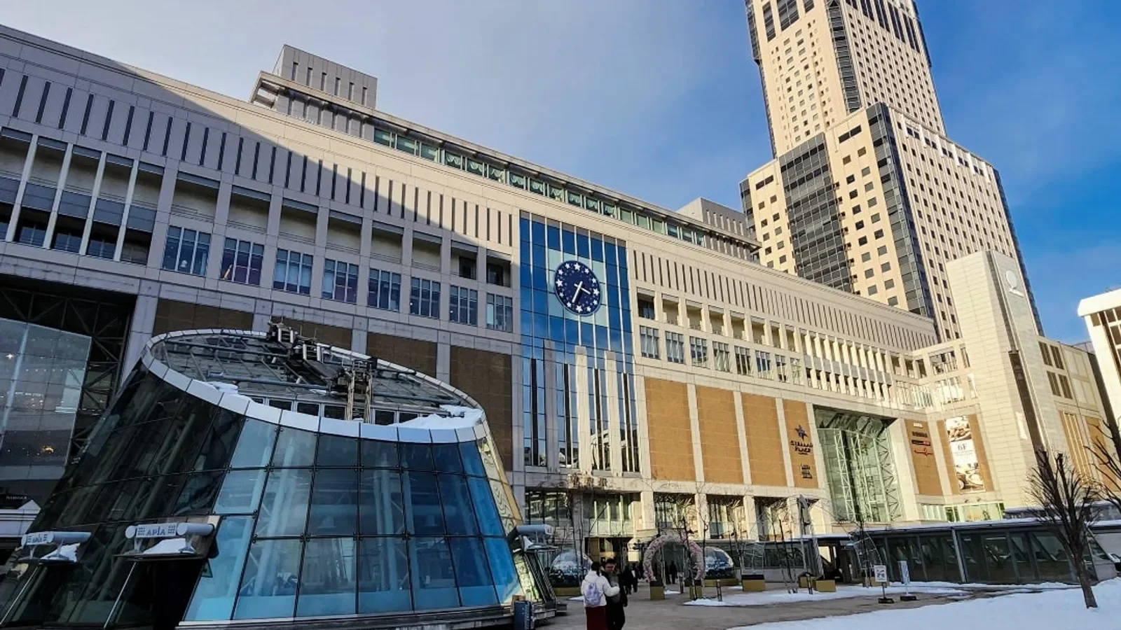 Sapporo Station works well as a first-night base before starting a Hokkaido road trip when you actually leave the city