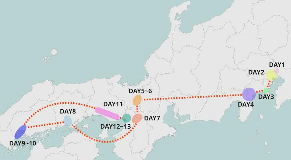 Japan Itinerary for First-Time Visitors: 10, 12 or 14 Days? — Japan travel guide
