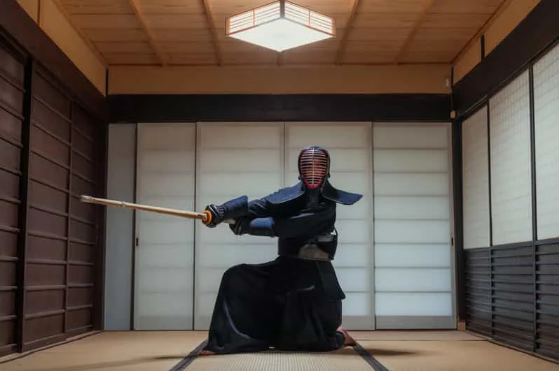 A Kyoto samurai experience. The Osaka-base Kyoto day keeps only one timed cultural booking so Higashiyama does not become a chain of appointments.