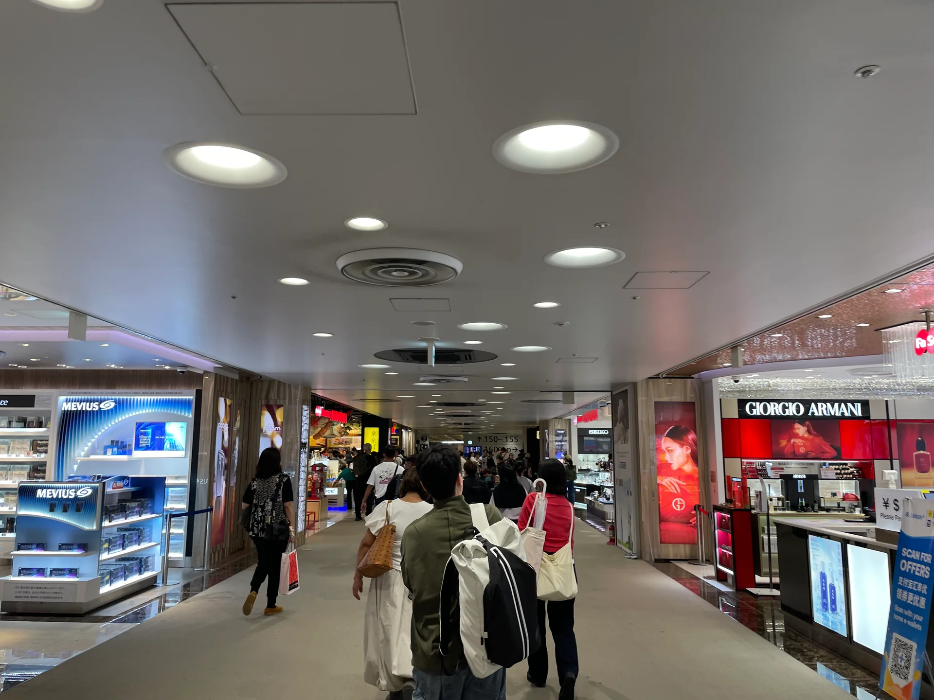 Narita Airport Terminal 3 for comparing the extra terminal movement before a capsule or shuttle-hotel stay