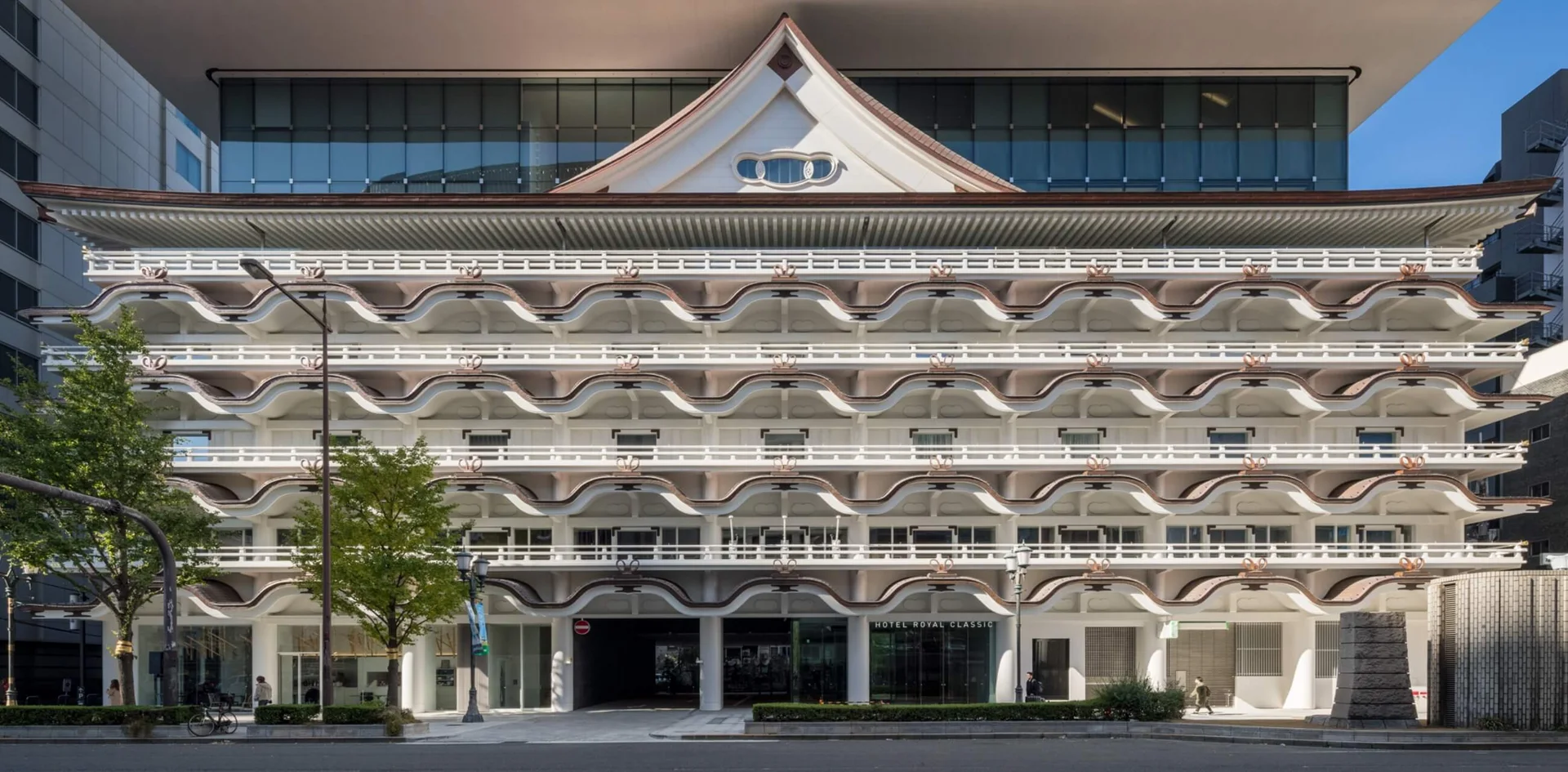 Hotel Royal Classic Osaka exterior near Nankai Namba Station