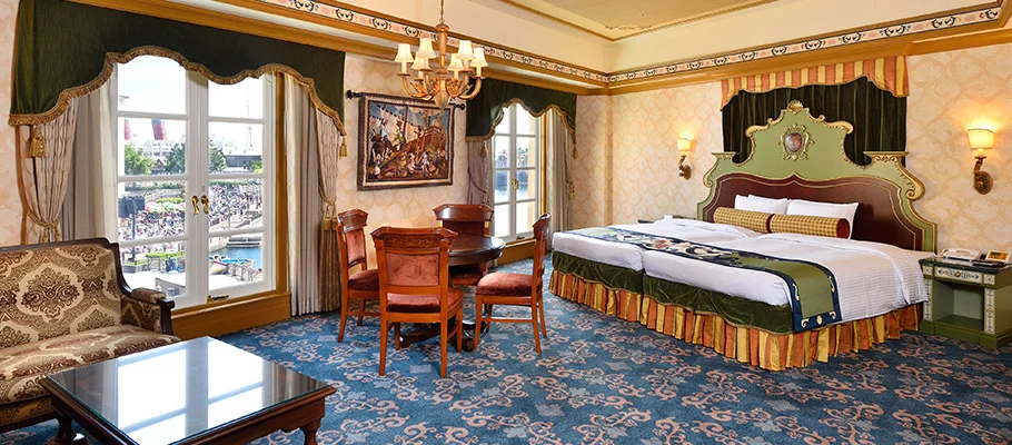 Tokyo DisneySea Hotel MiraCosta Harbor Room on the Porto Paradiso side