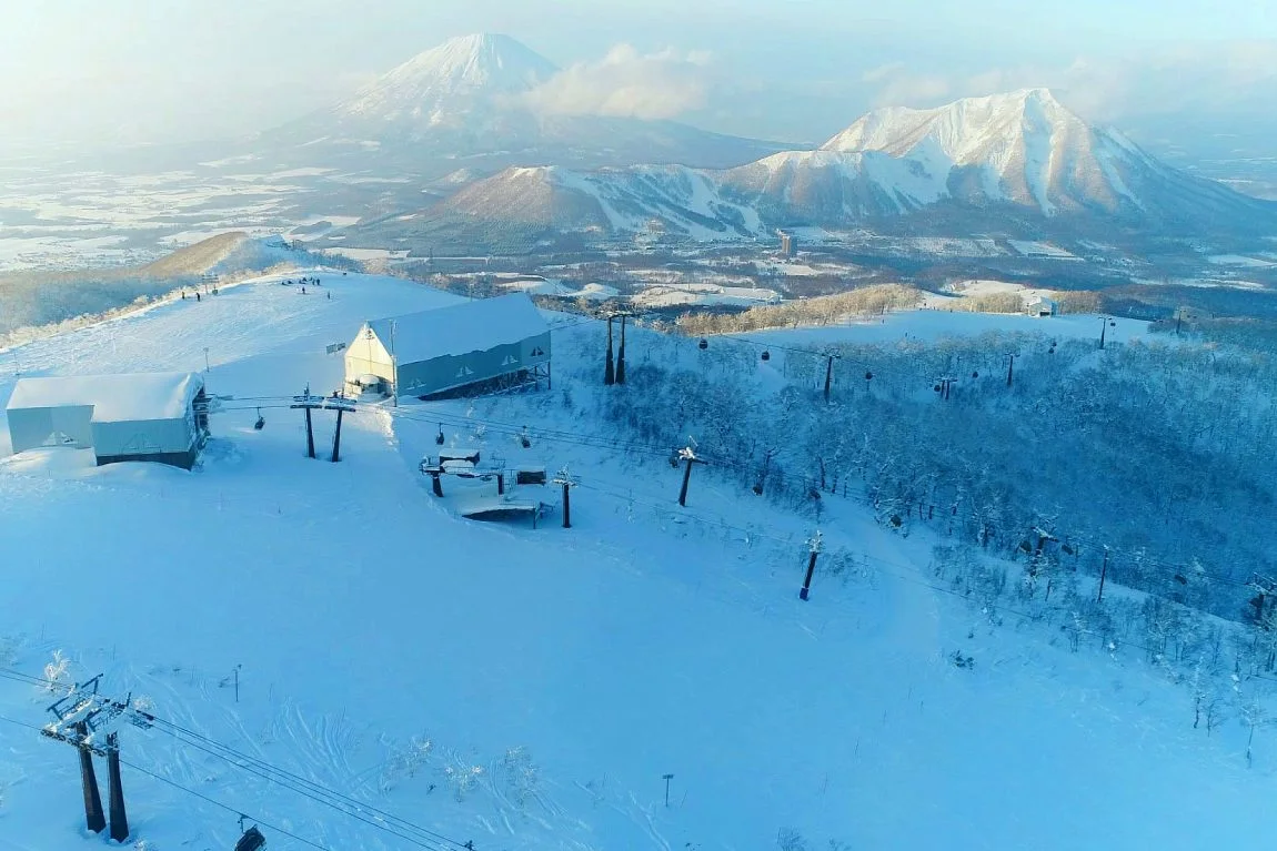 Rusutsu Resort ski terrain for deciding between a Sapporo day trip and an overnight resort block