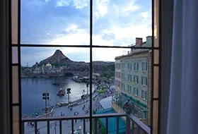 MiraCosta standard Harbor View from inside the room