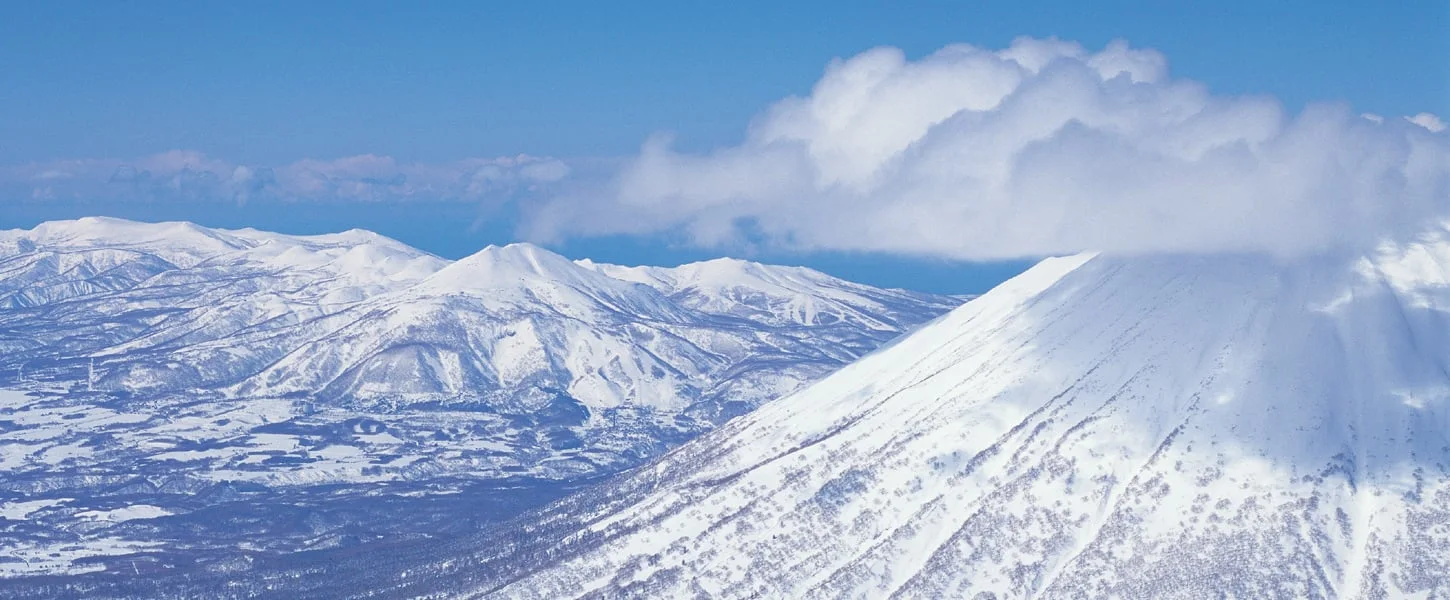 Niseko United ski terrain in winter