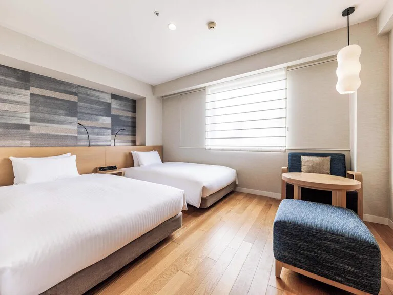 Accommodation view related to HOTEL STRATA NAHA: For Two Nights, Is a Twin Room Worth More Than a Compact Room?