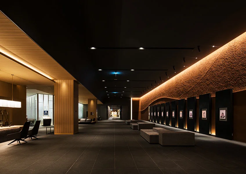 Portom International Hokkaido interior for judging airport-hotel time and comfort