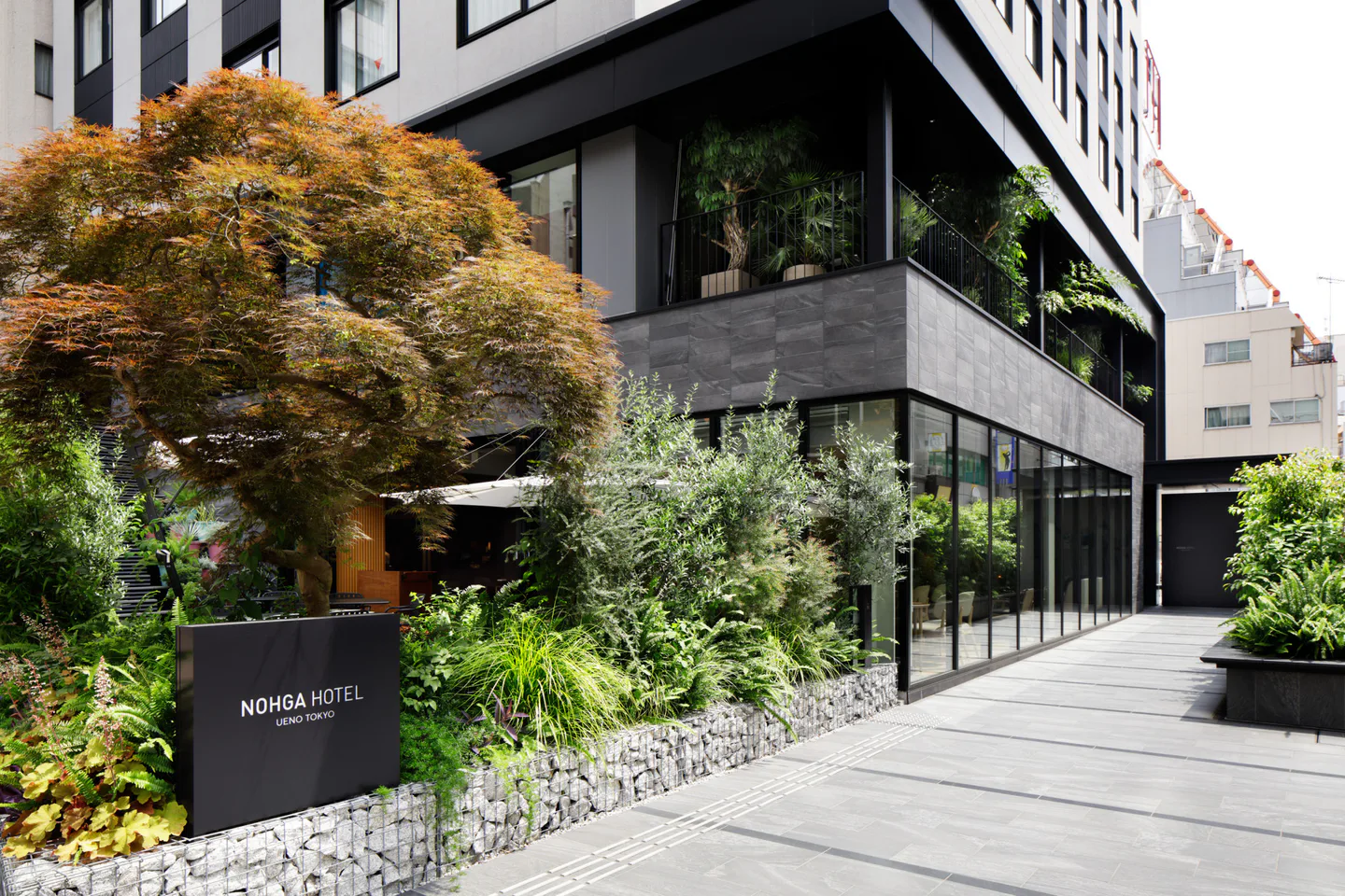 NOHGA HOTEL UENO TOKYO exterior and entrance