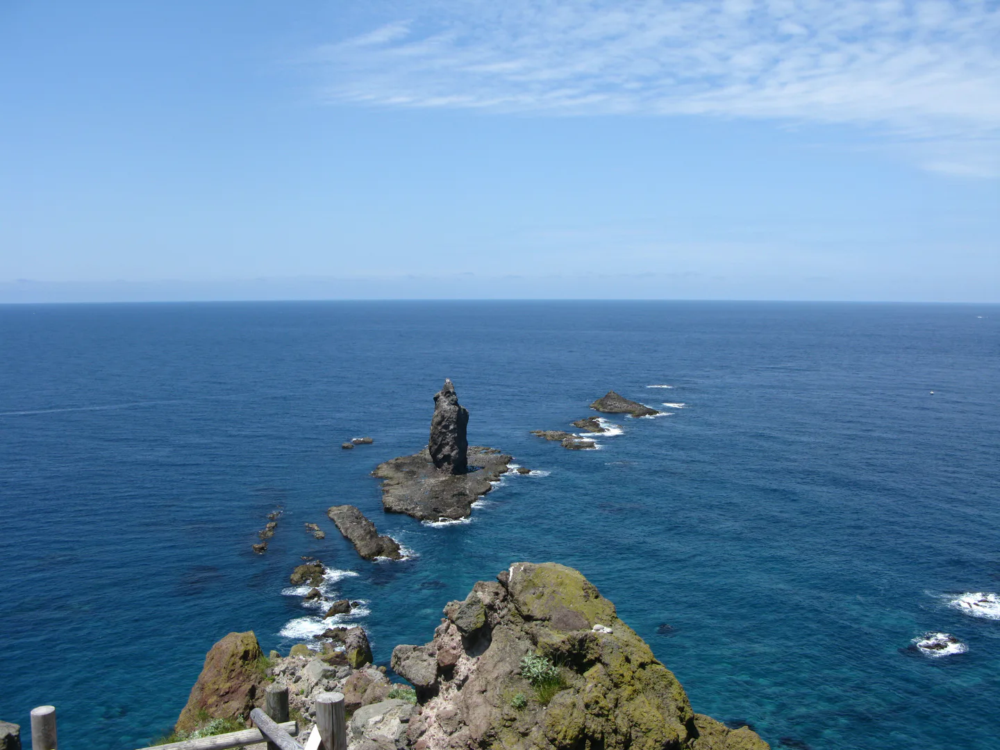 Cape Kamui trail where strong wind can close the inner gate even during normal park hours