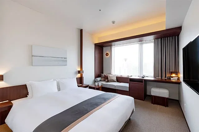 Tokyu Stay Fukuoka Tenjin guest room for a Kyushu private-car itinerary