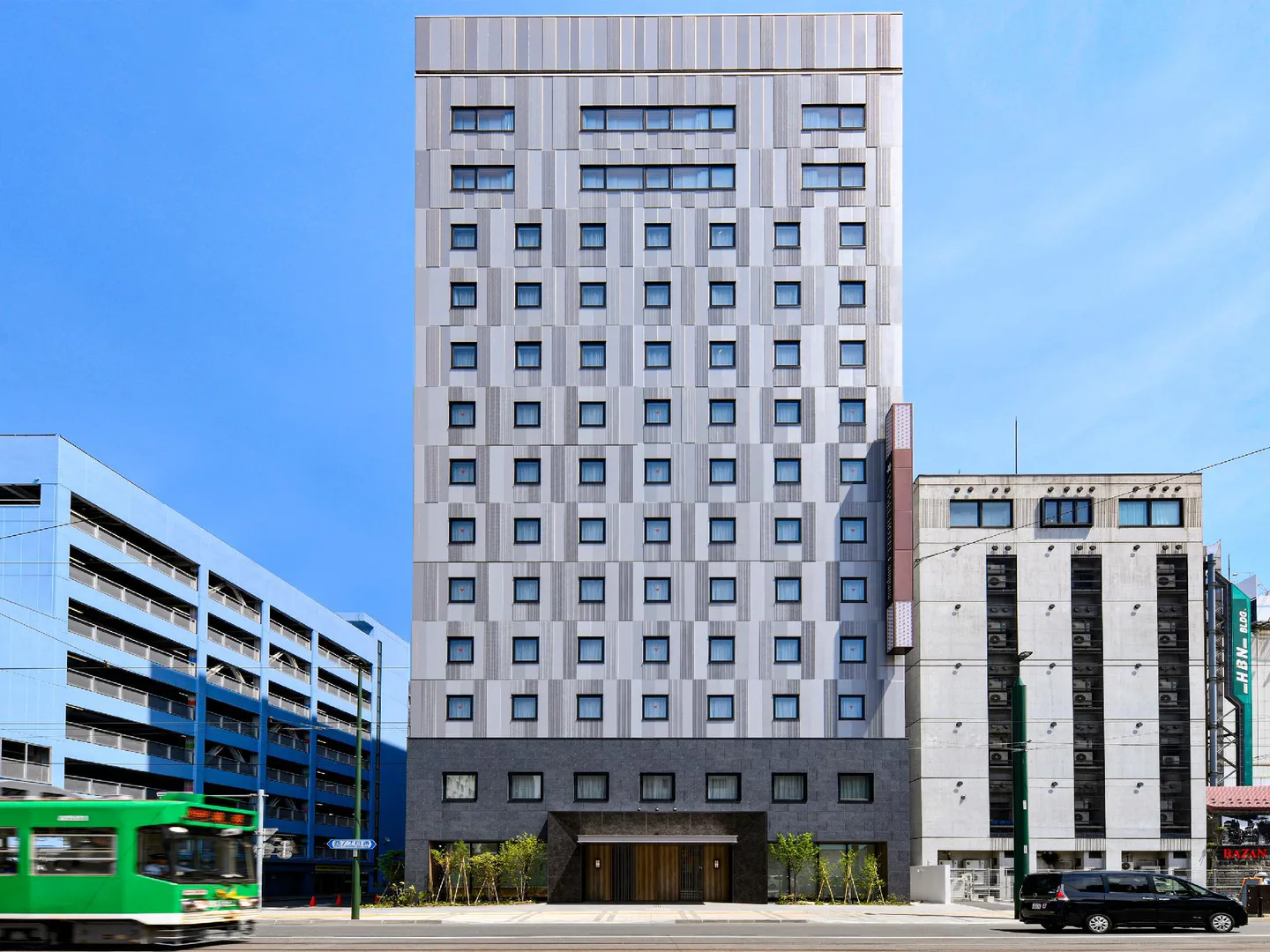 Vessel Hotel Campana Susukino exterior for a Sapporo family stay decision