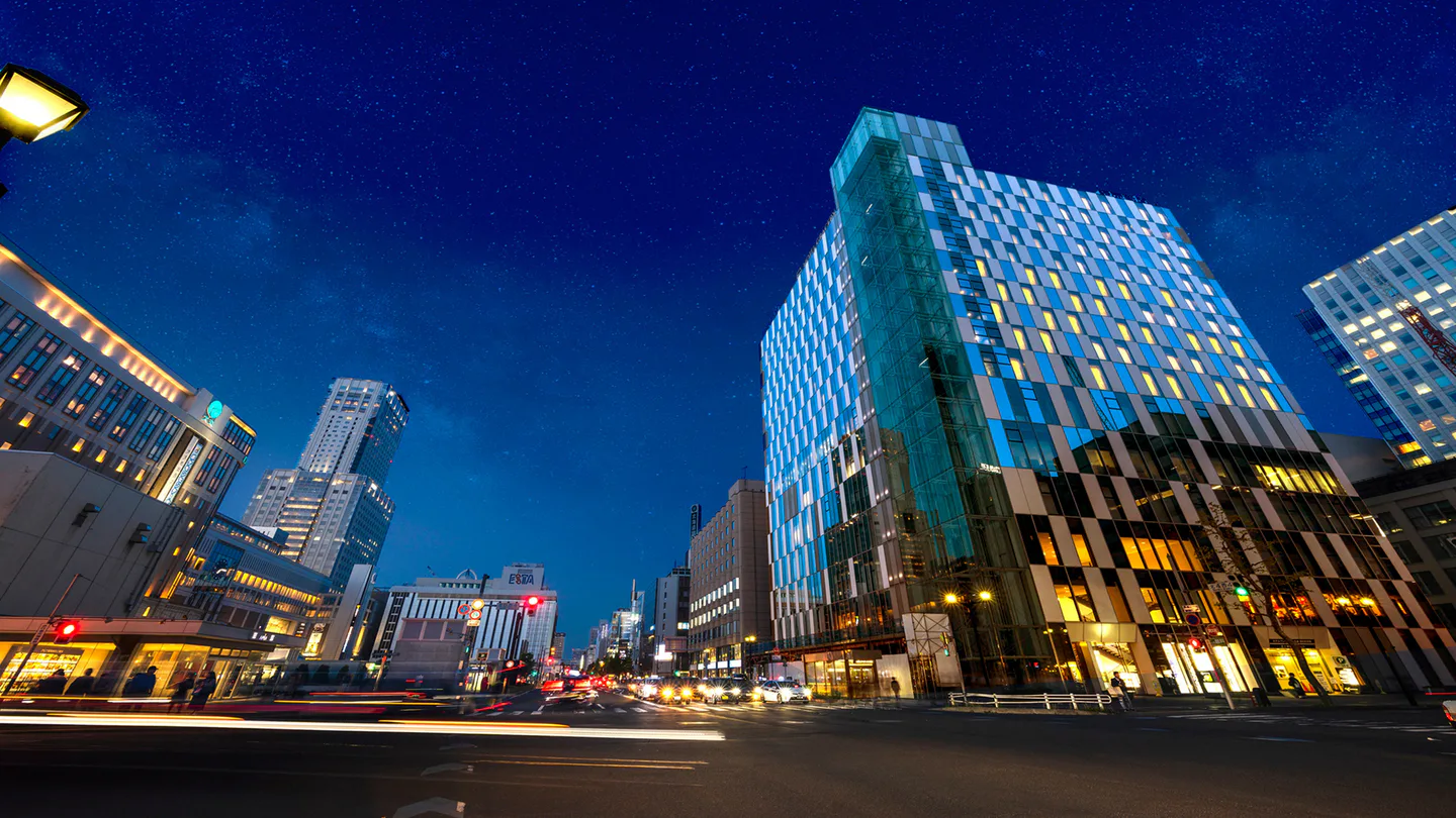 Hotel Gracery Sapporo exterior near JR Sapporo Station