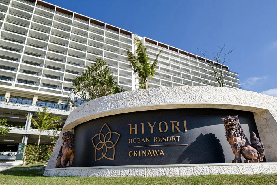 HIYORI Ocean Resort Okinawa exterior for a three-night stay comparing an in-room washer-dryer and kitchen