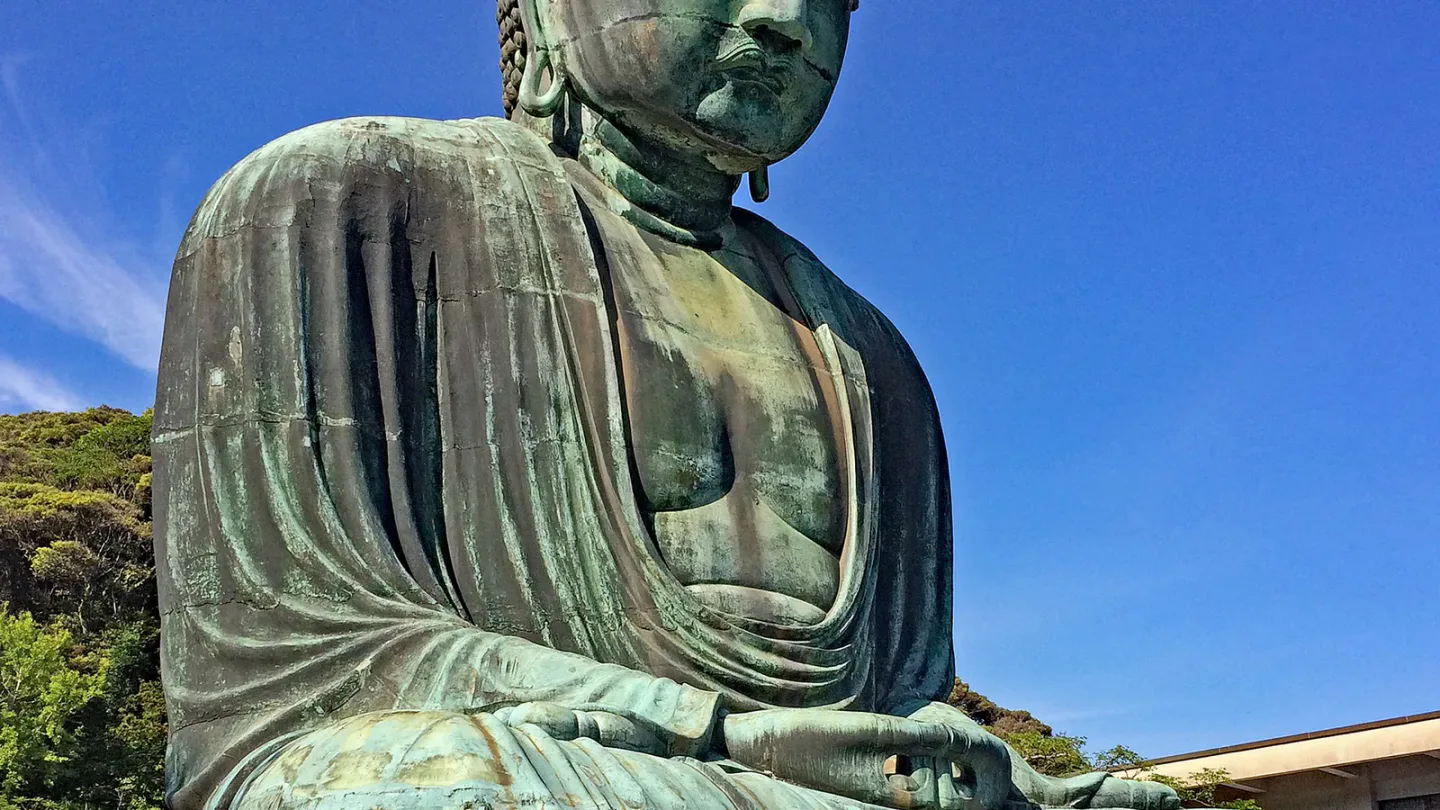 Kamakura Great Buddha; Kamakura balances temples, walking and coast with lower weather risk than a Fuji-view day