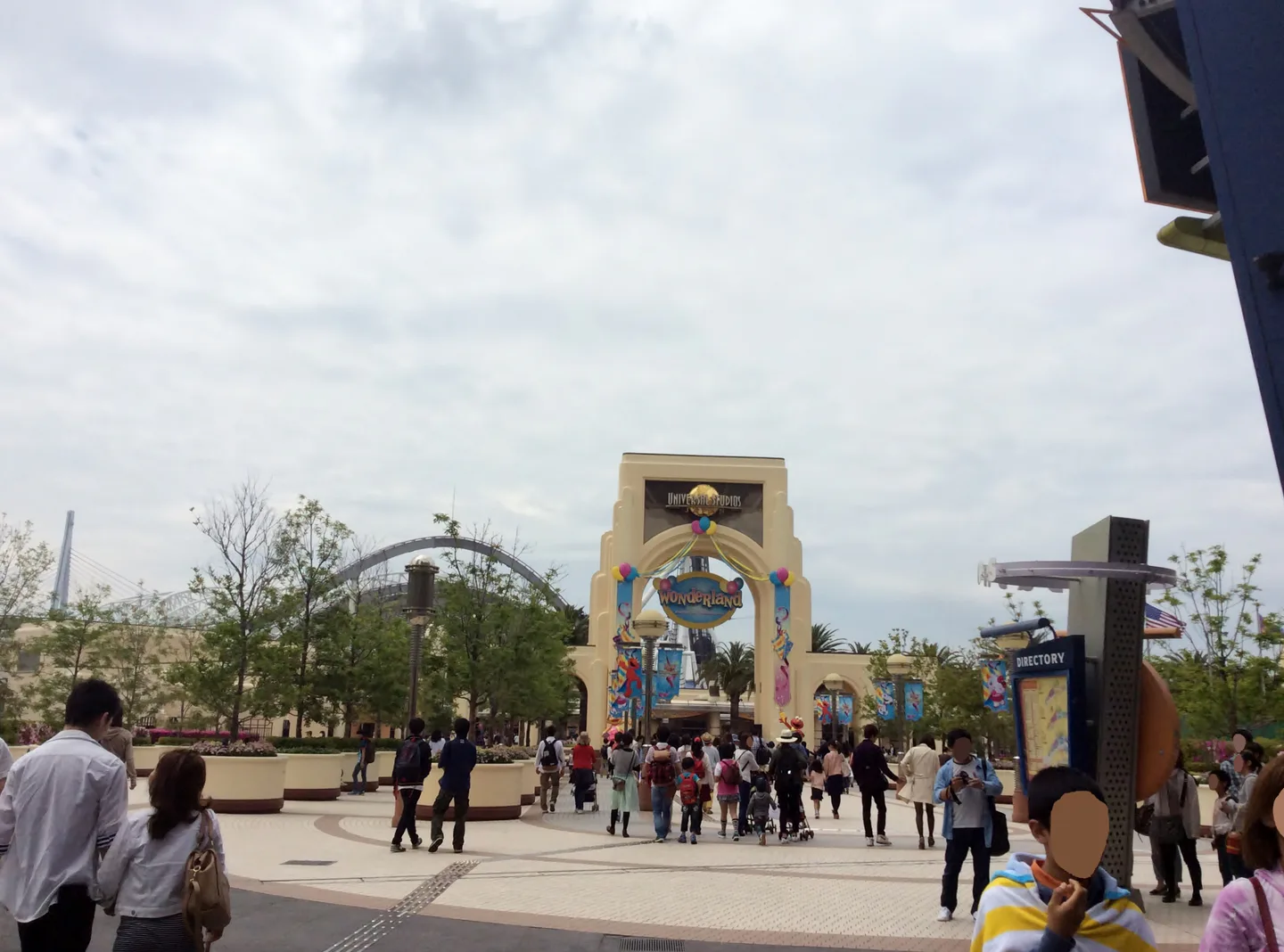 Universal Studios Japan entrance, a full-day Osaka commitment rather than one item on a city-centre checklist